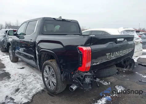 2024 Toyota Tundra Hybrid Capstone 4Wd from USA, damaged, VIN 5TFVC5DB3RX046724